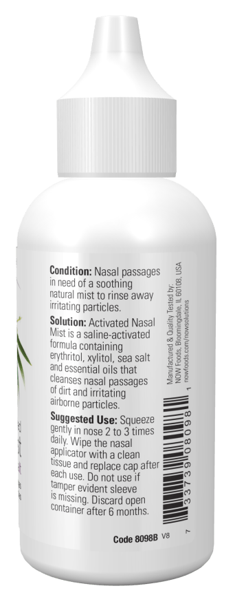 Nasal Mist, Activated, Erythritol And Sea Salt, Health & Beauty - Country Life Natural Foods