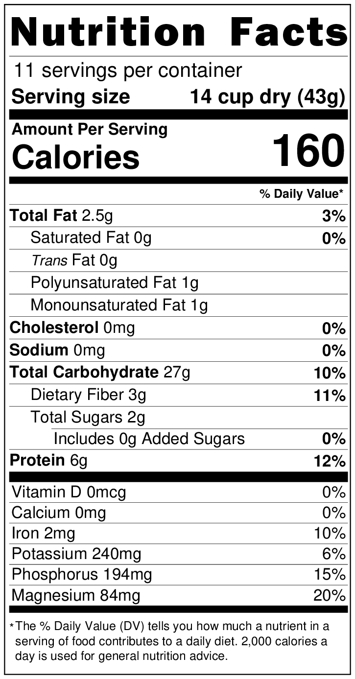 Quinoa, Tri - Color, Organic - Country Life Natural Foods