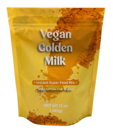 Golden Milk Beverage Mix, Organic, Instant, Vegan, Coffee Substitutes - Country Life Natural Foods