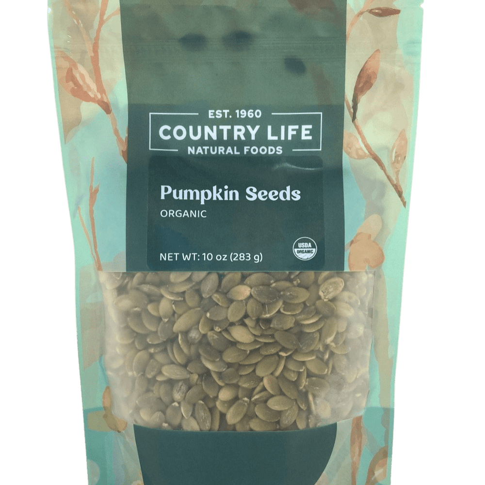 Pepitas (Pumpkin Seeds), Organic - Country Life Natural Foods