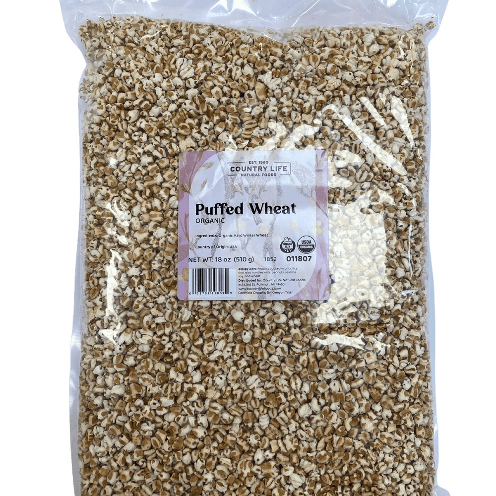 Puffed Wheat, Organic - Country Life Natural Foods