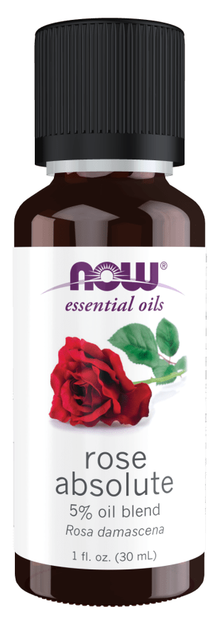 Rose Absolute Essential Oil, 5%, Essential Oils - Country Life Natural Foods