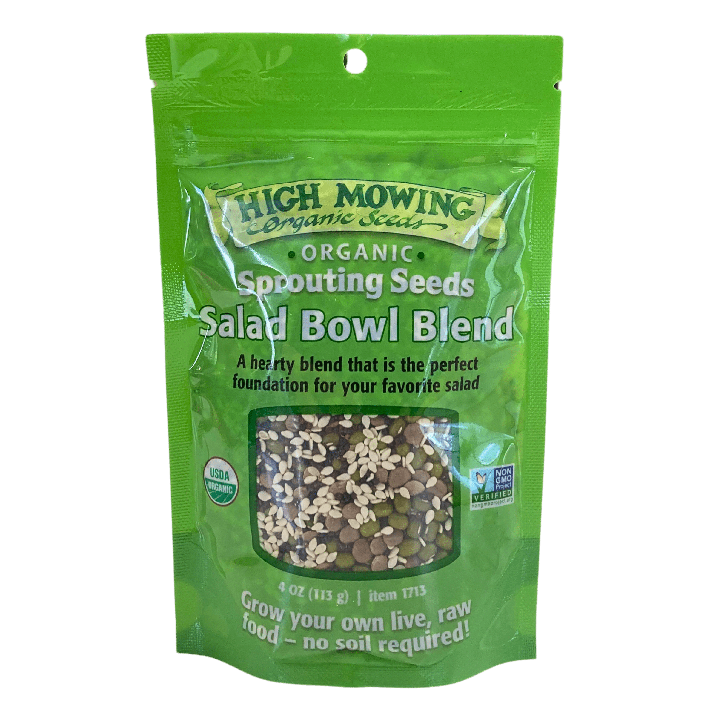 Sprouting Seeds, Organic, High Mowing - Country Life Natural Foods