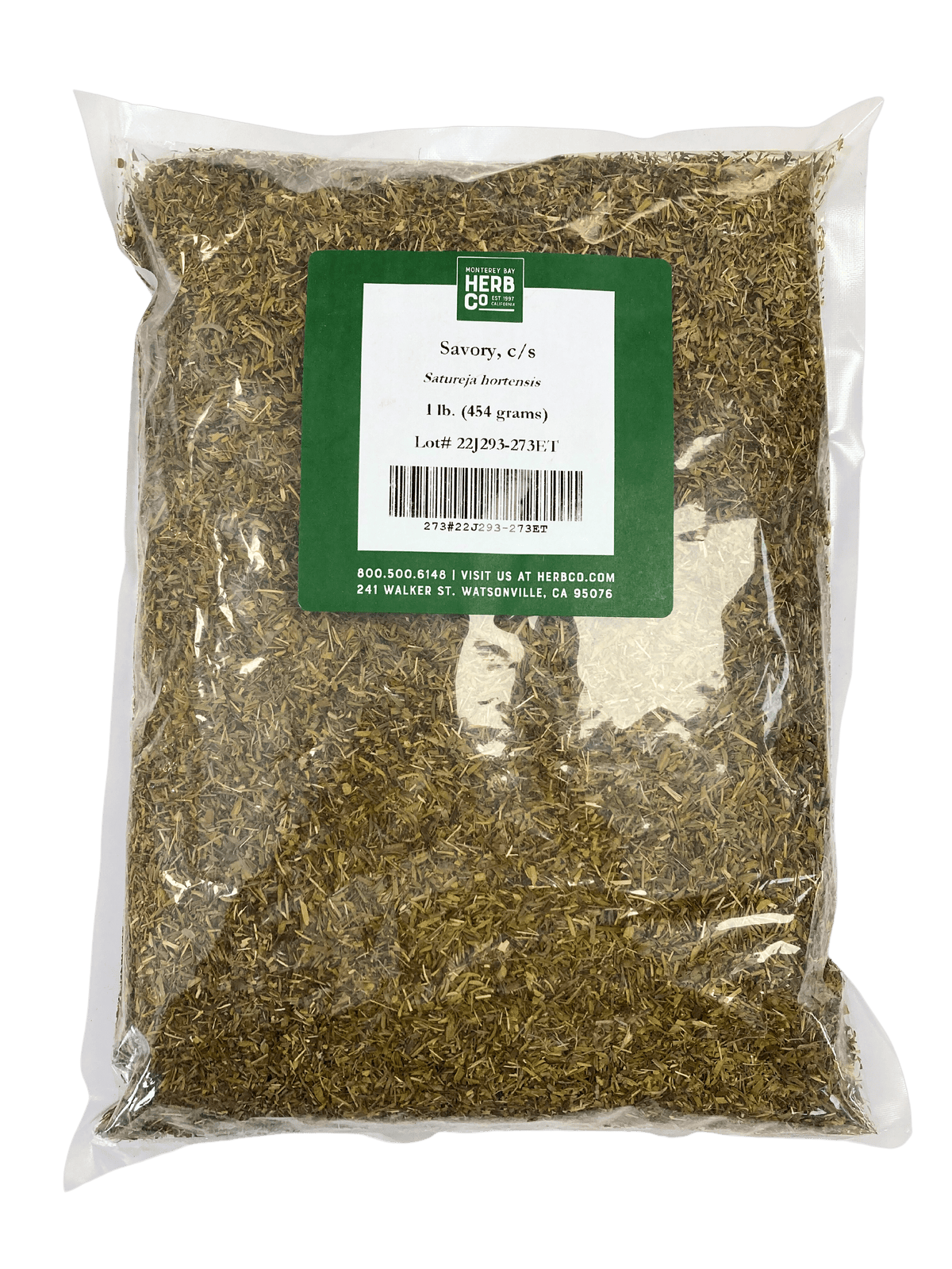 Savory, Cut, Sifted, Herbs Spices & Seasonings - Country Life Natural Foods