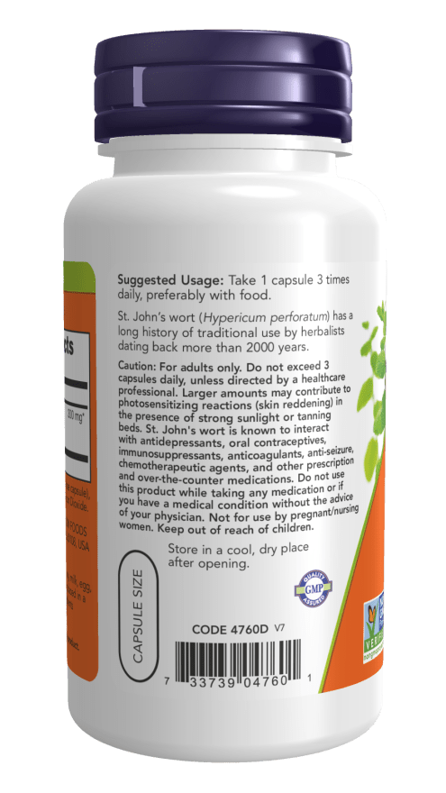 St. John's Wort 300mg, Vitamins & Supplements - Country Life Natural Foods
