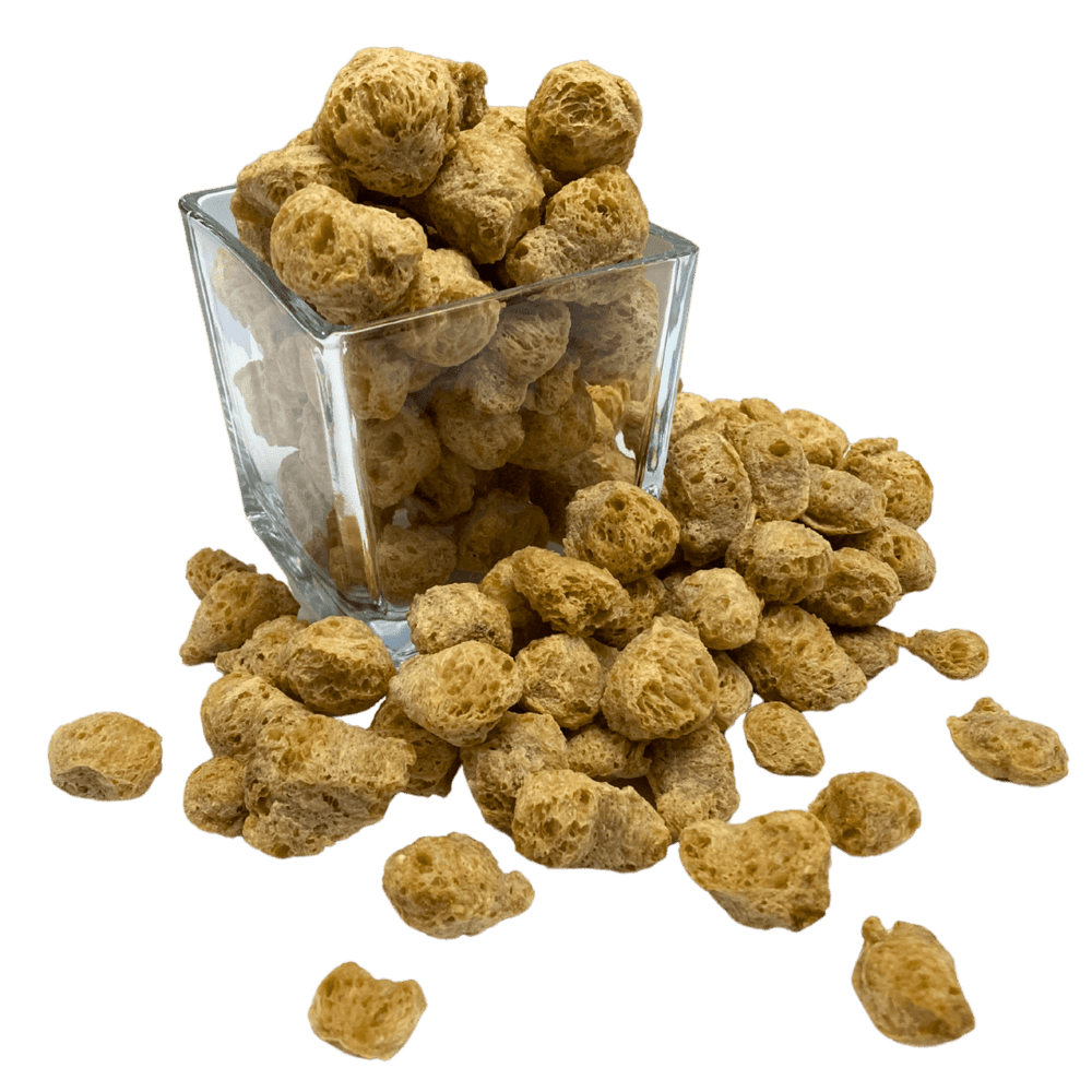 TVP Chunks 1/2", No Added Color or Flavor, Non - GMO - Country Life Natural Foods