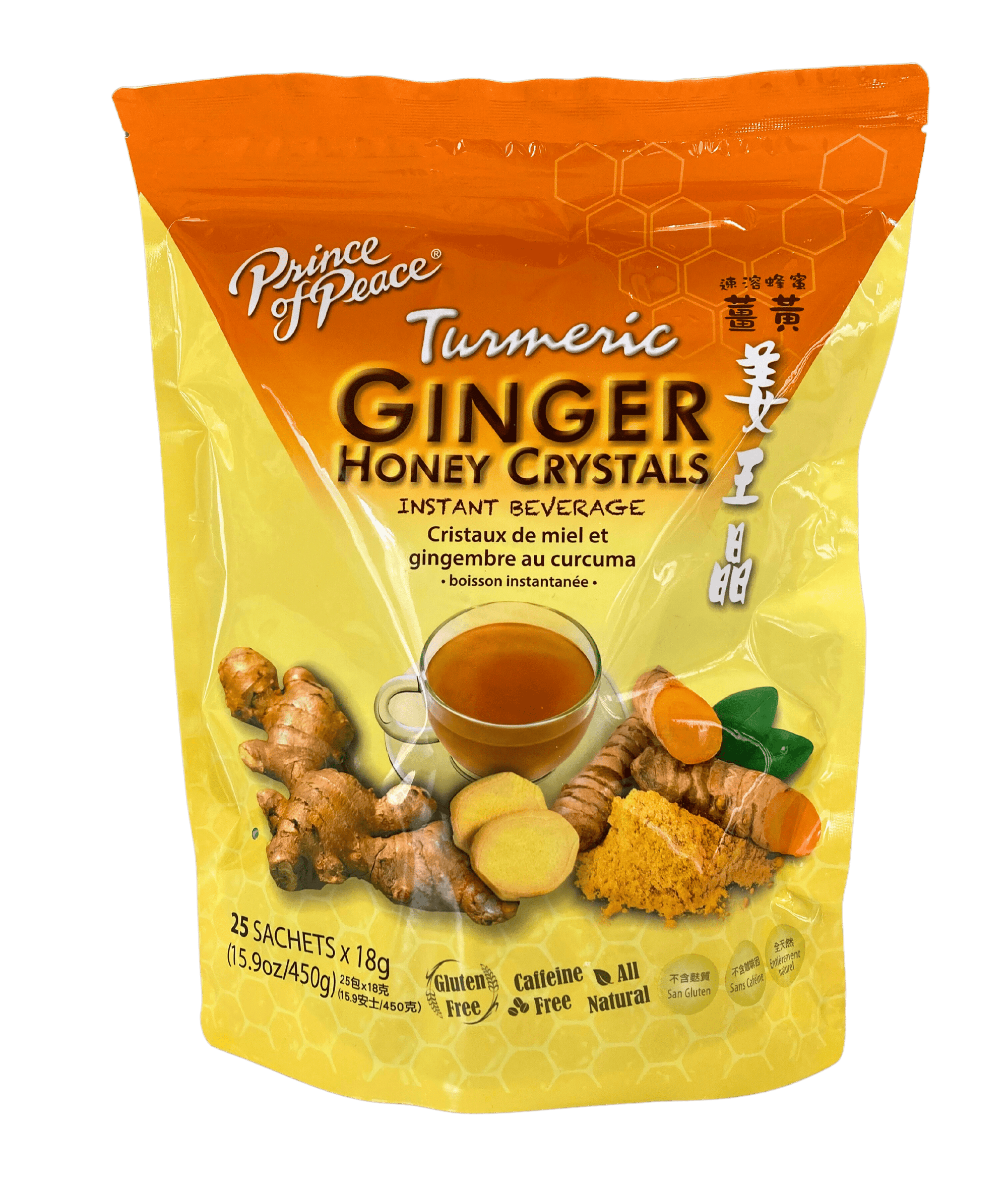 Ginger Honey Crystals, Tea & Infusions - Country Life Natural Foods