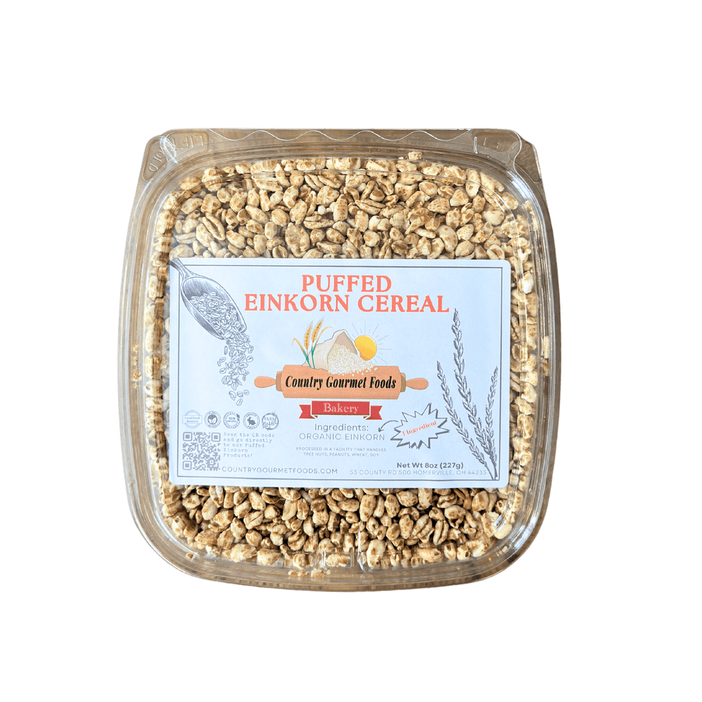 Puffed Einkorn Cereals, Non - GMO - Country Life Natural Foods