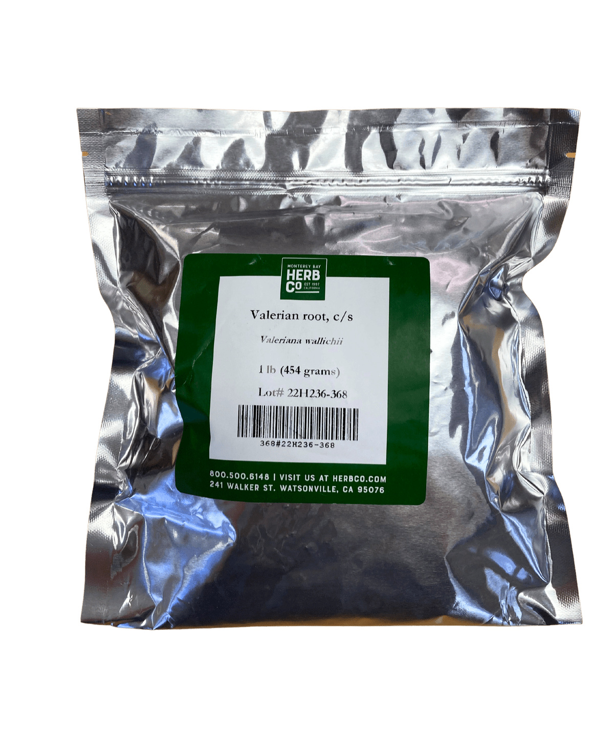 Valerian Root, Cut, Sifted, Herbs - Country Life Natural Foods
