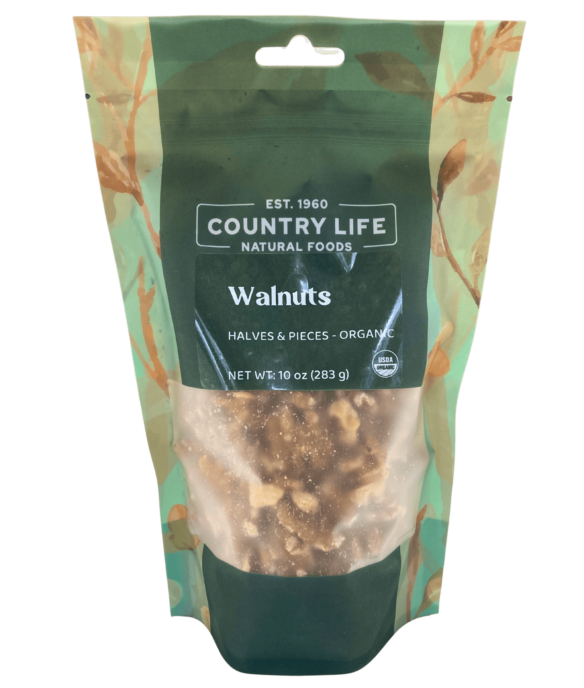 Walnut Pieces, Organic, Nuts - Country Life Natural Foods