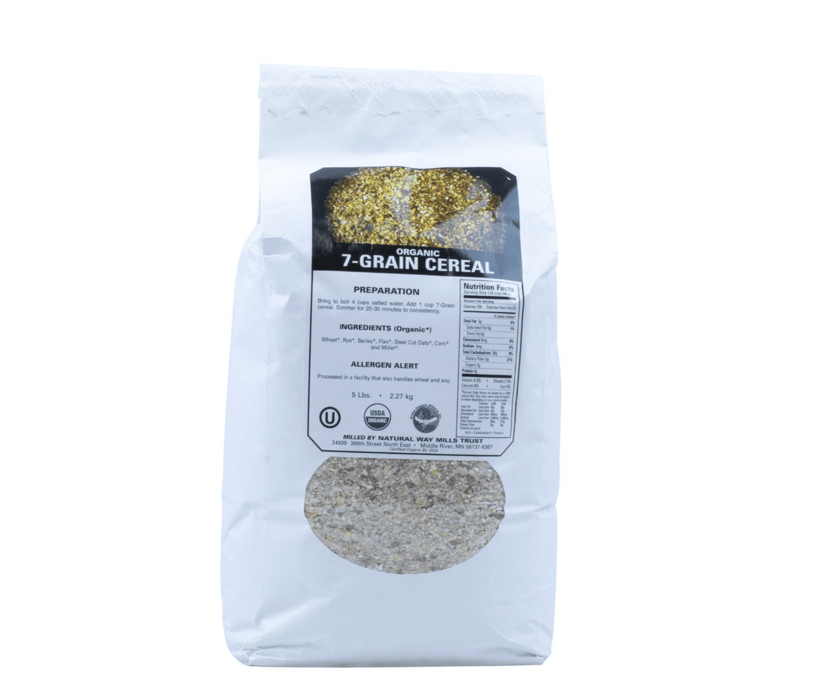 Cereal, Organic, 7-Grain, Cereals & Granolas - Country Life Natural Foods