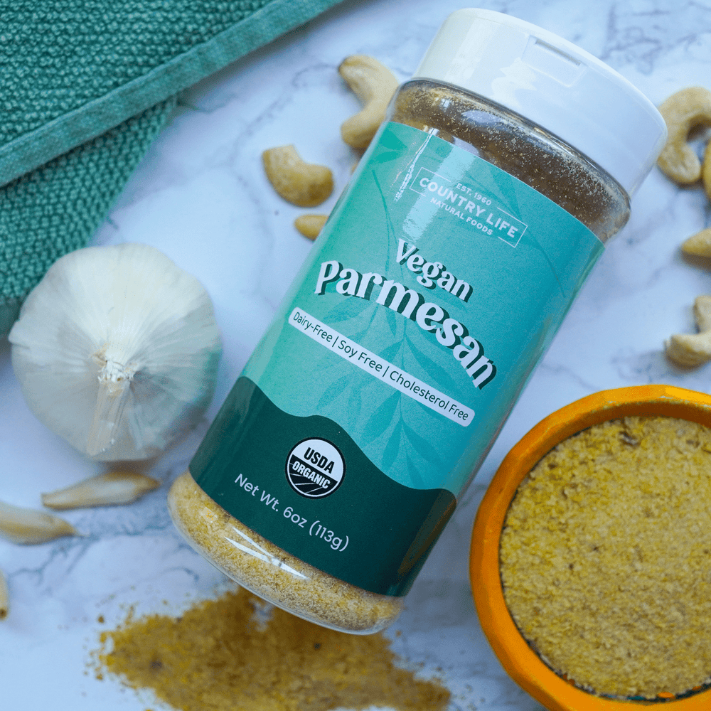 
                  
                    Parmesan, Organic, Vegan - Country Life Natural Foods
                  
                