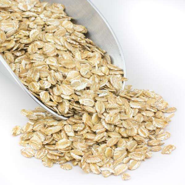 Rye, Rolled Flakes, Organic, Flaked Grains - Country Life Natural Foods