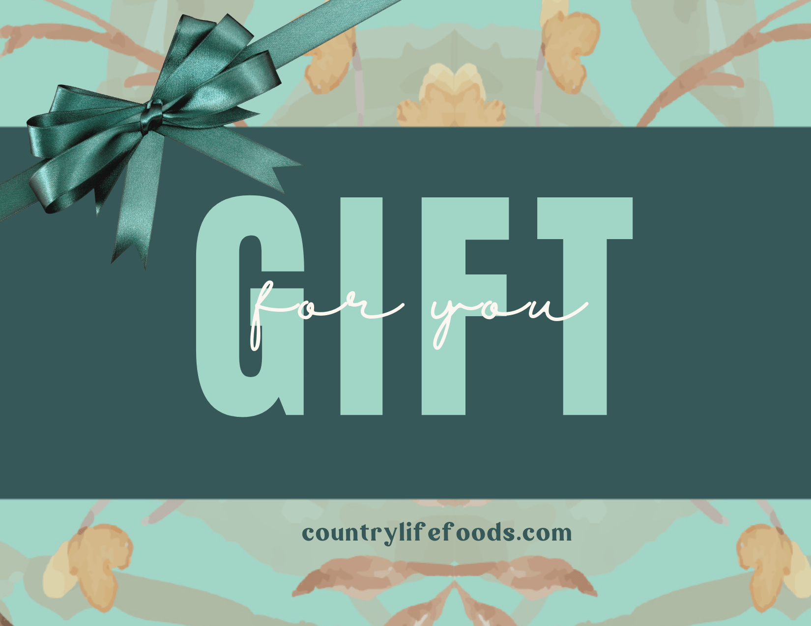 Electronic Gift Card, Gift Cards - Country Life Natural Foods