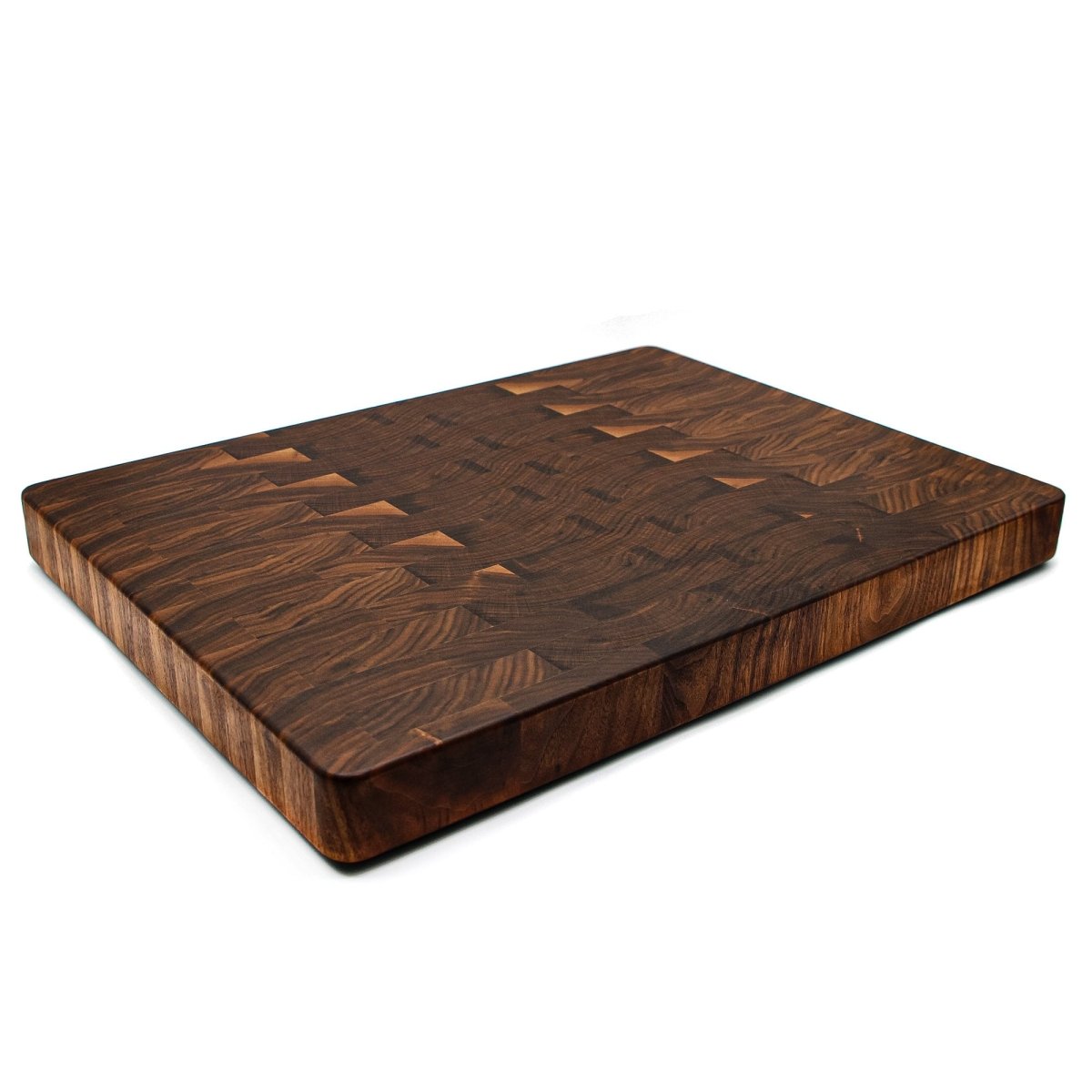 Wedding Gift, Extra Large End Grain Walnut Cutting Board, End Grain Butcher Block with Rubber Feet, Mother's Day, Anniversary Gift, USA Made, - Country Life Natural Foods