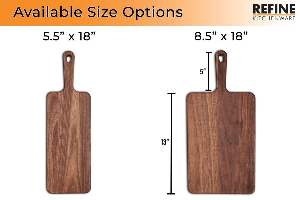 
                  
                    Walnut Paddle Cutting Board With Handle, Walnut Cutting Board With Handle, Charcuterie Board With Handle, 100% Handmade in the USA - Country Life Natural Foods
                  
                