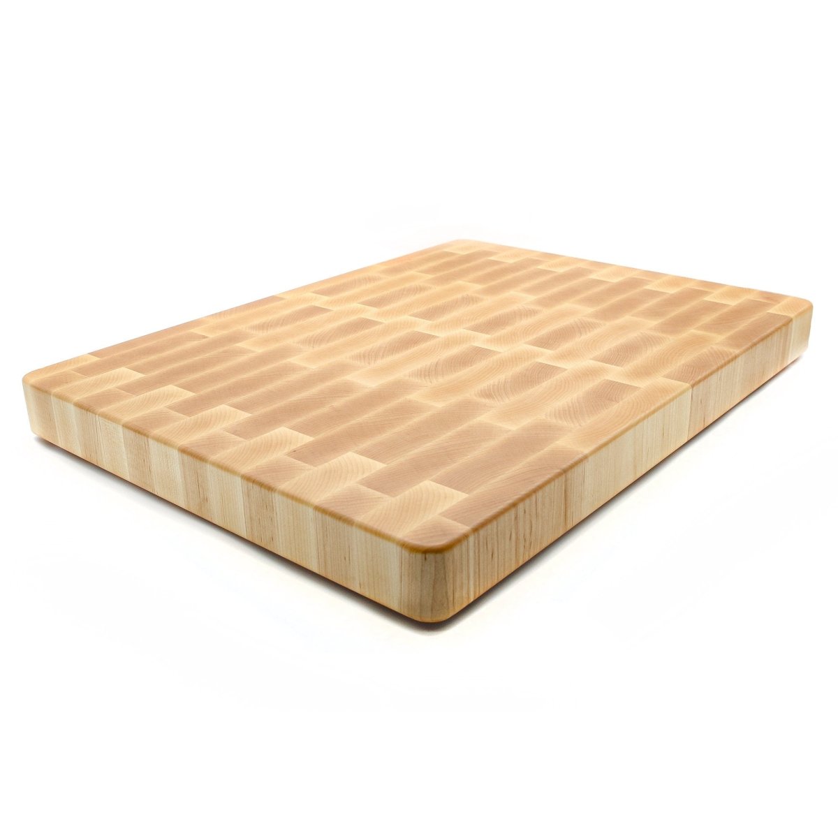 XXL Maple Butcher Block Cutting Board, 24"x18" Maple End Grain Cutting Board, Up to 2” Thick, Wedding Gift, Anniversary Gift, USA Made, - Country Life Natural Foods