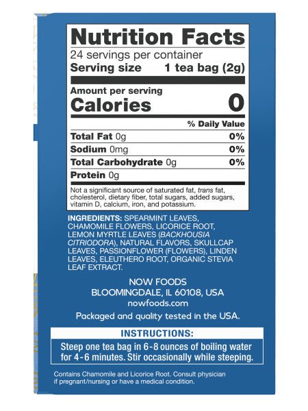 Herbal Tea, NOW, Tea & Infusions - Country Life Natural Foods