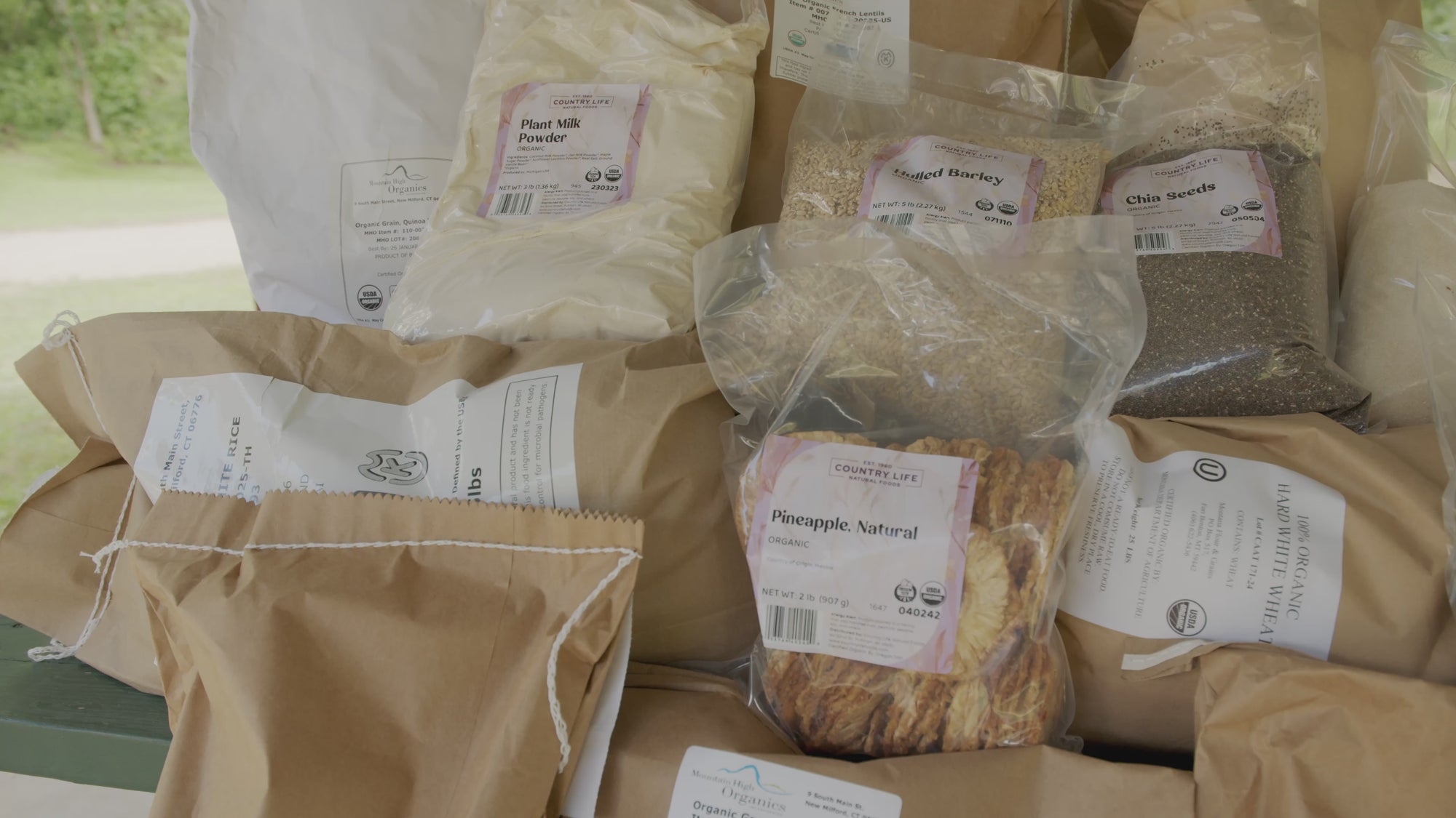 Load and play video in Gallery viewer, Long-Term Food Supply, Organic