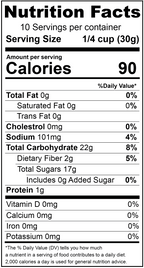 Apple Dices, Natural, Dried Fruit - Country Life Natural Foods