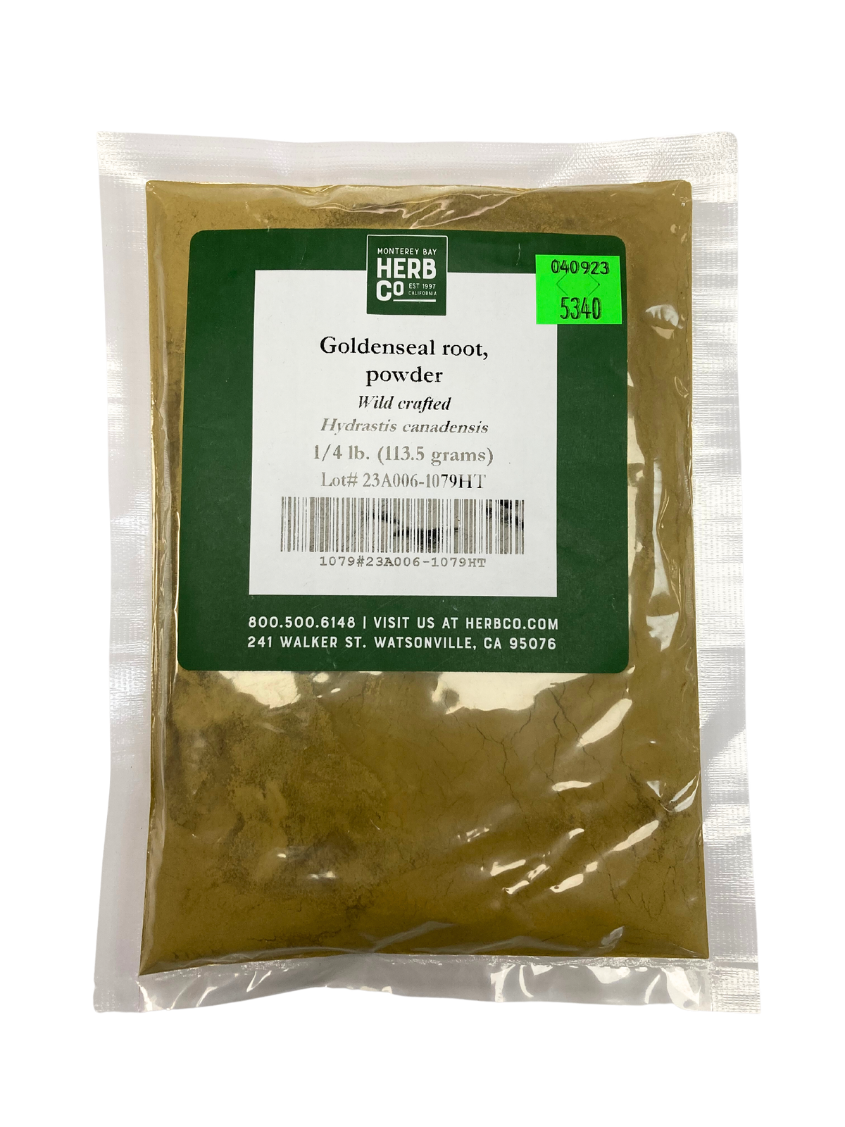 Goldenseal Root Powder, Herbs - Country Life Natural Foods