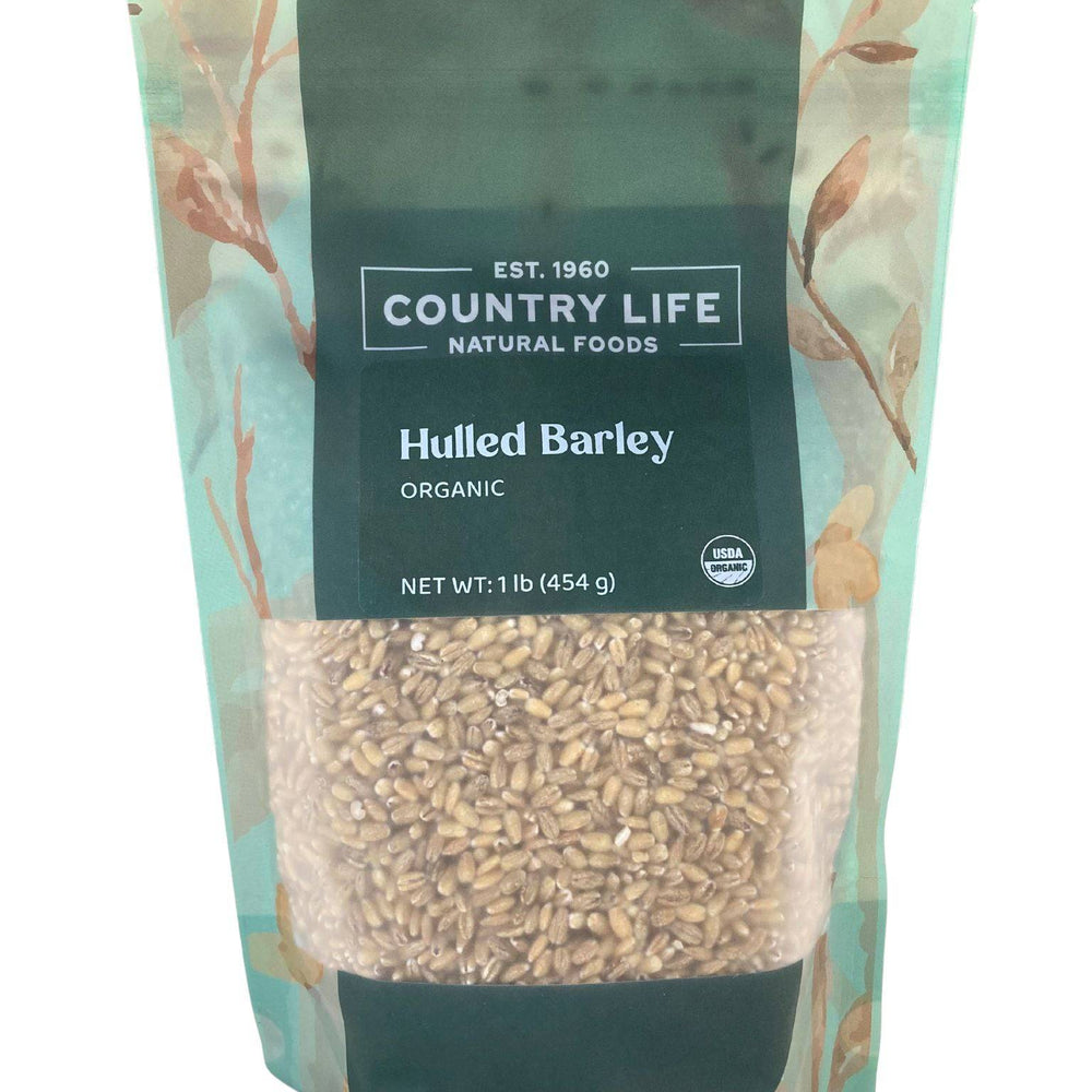 Organic Barley, Hulled - Country Life Natural Foods