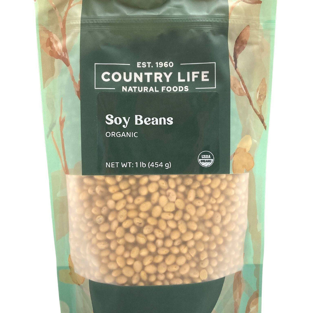 Organic Soy Beans - Country Life Natural Foods