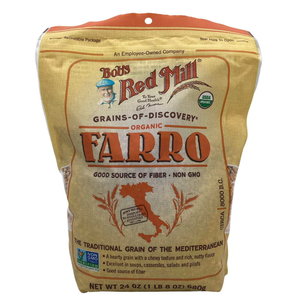 Farro Grain Organic 24 oz. - Country Life Natural Foods