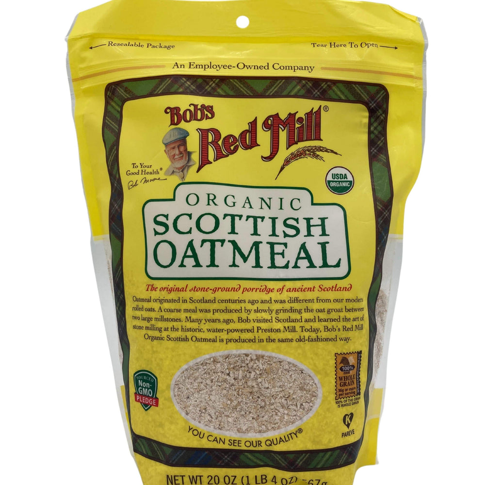 Bob's Scottish Oatmeal Organic 20 oz. - Country Life Natural Foods