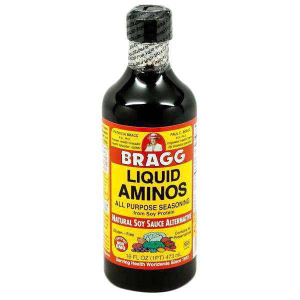 Liquid Aminos, Braggs, Oil & Vinegar - Country Life Natural Foods