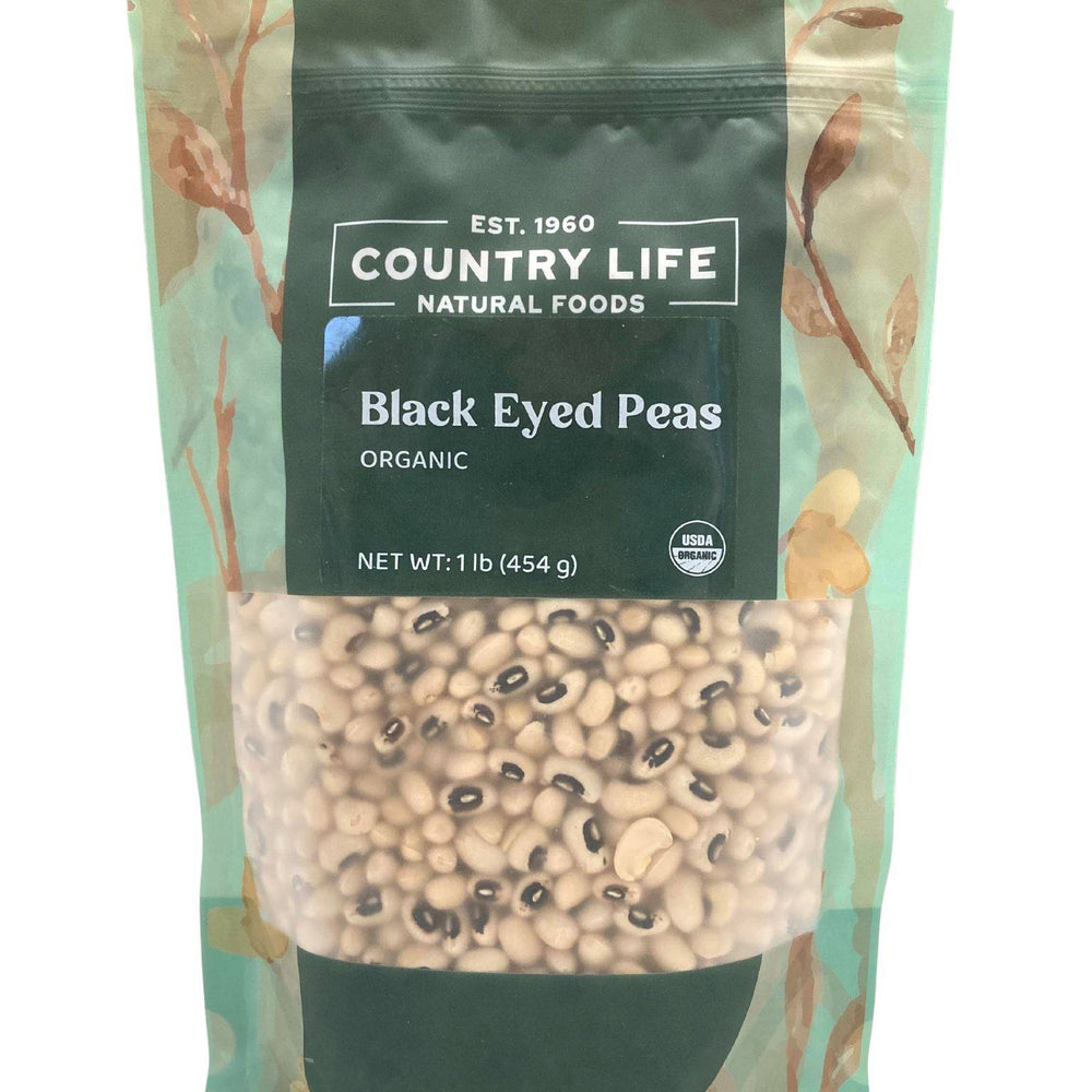 Organic Black-Eyed Peas - Country Life Natural Foods
