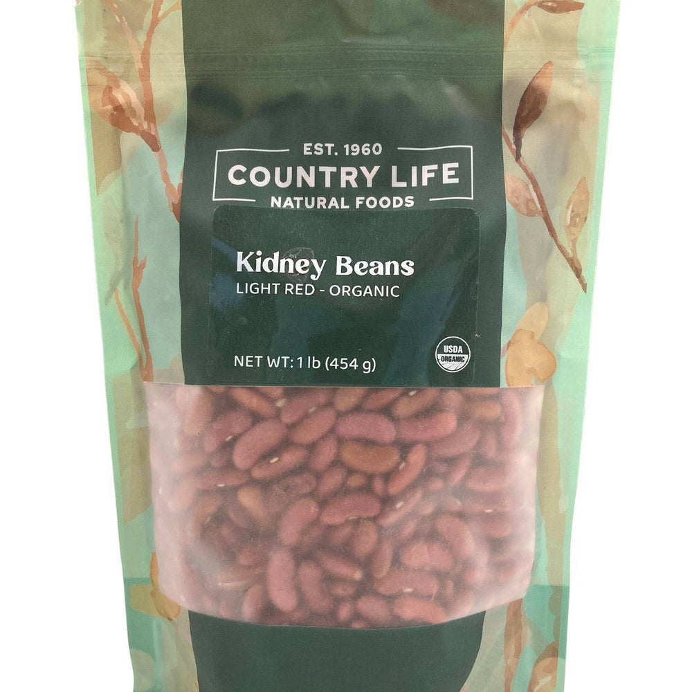 
                  
                    Organic Kidney Beans, Light Red - Country Life Natural Foods
                  
                