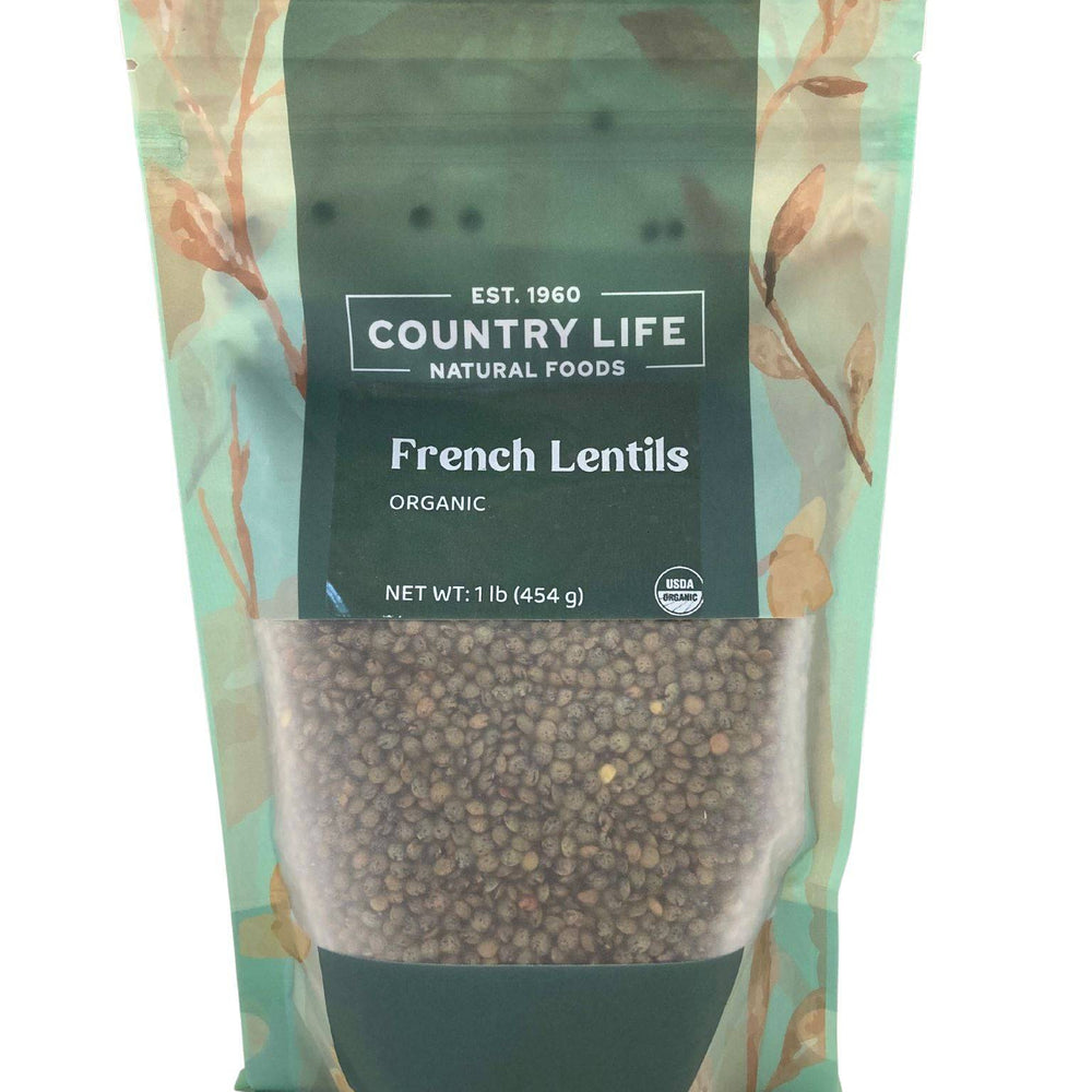Organic Lentils, French - Country Life Natural Foods