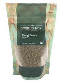 Organic Mung Beans - Country Life Natural Foods