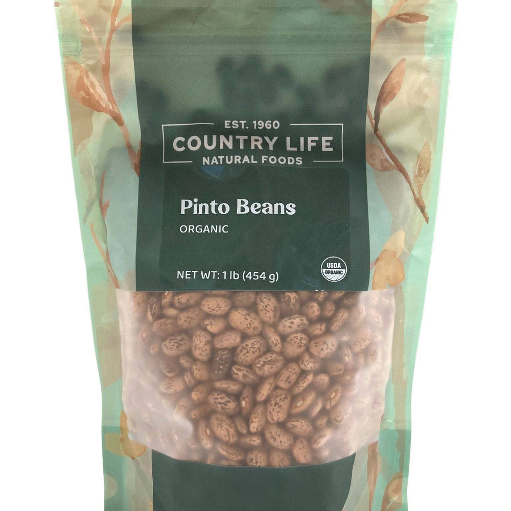 Organic Pinto Beans - Country Life Natural Foods