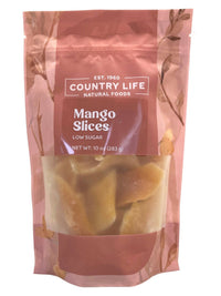 Mango Slices, Low Sugar, Imported - Country Life Natural Foods