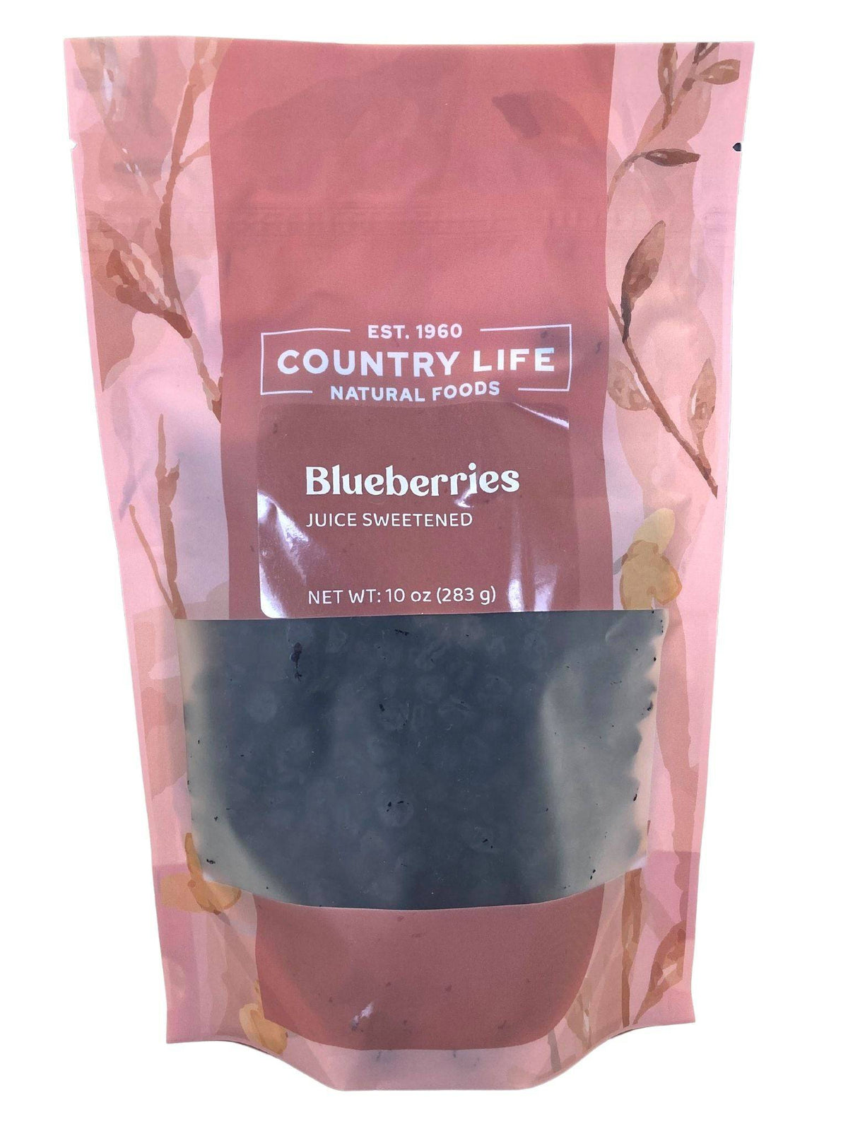 Blueberries, Juice Sweetened, Dried Fruit - Country Life Natural Foods