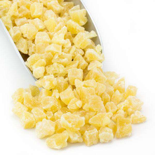 Pineapple Dices, Low Sugar, Dried Fruit - Country Life Natural Foods
