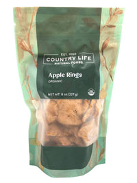 Apple Rings, Organic - Country Life Natural Foods