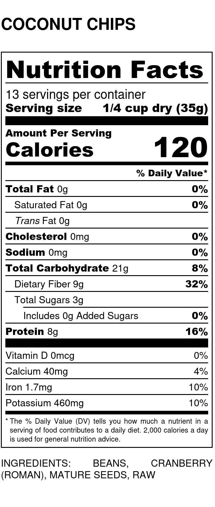 Coconut Chips, Dried Fruit - Country Life Natural Foods