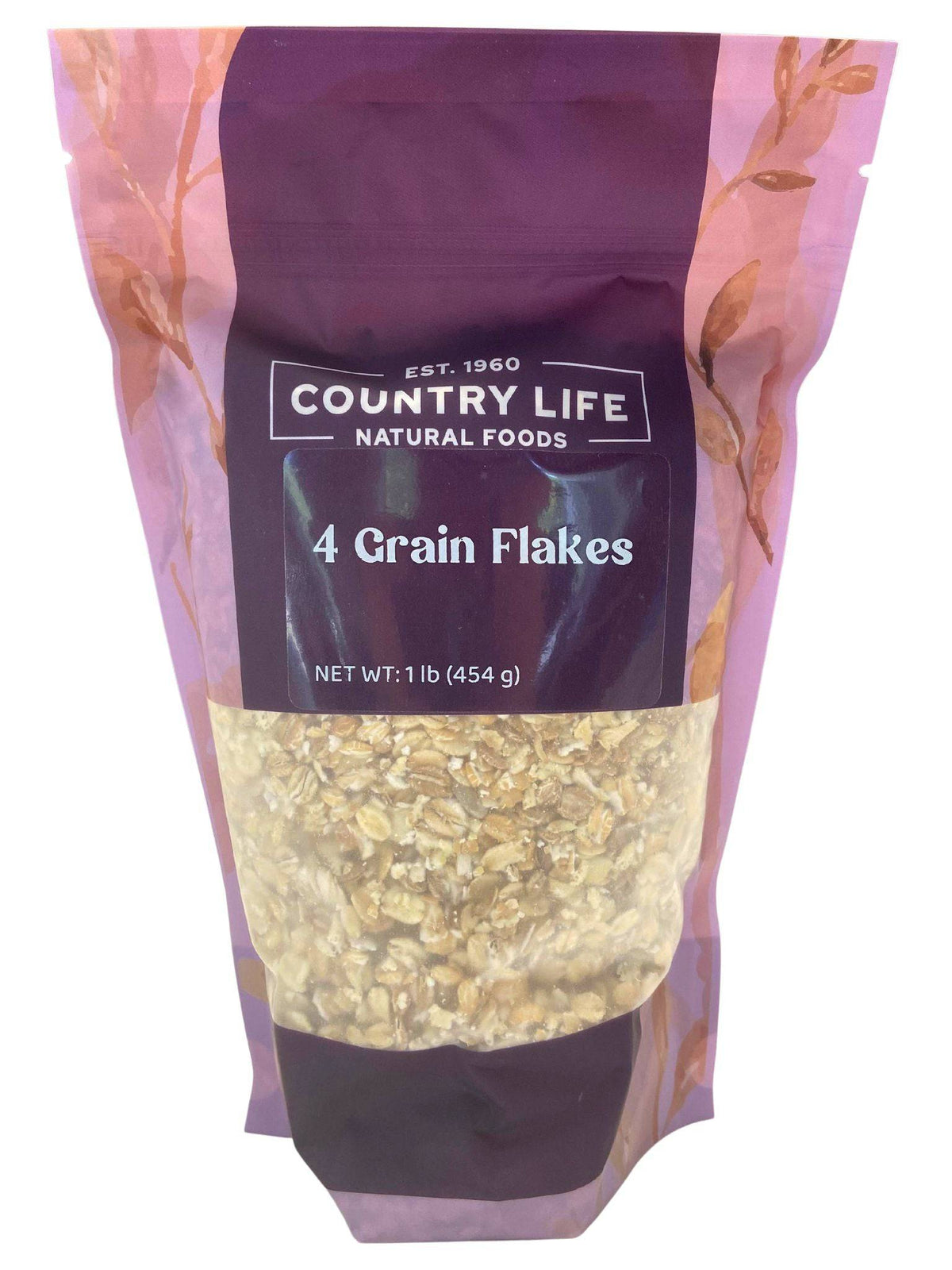4-Grain Flakes, Flaked Grains - Country Life Natural Foods