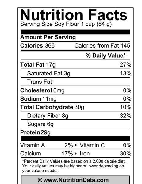 Soy Flour, Organic, Full Fat, Flour - Country Life Natural Foods