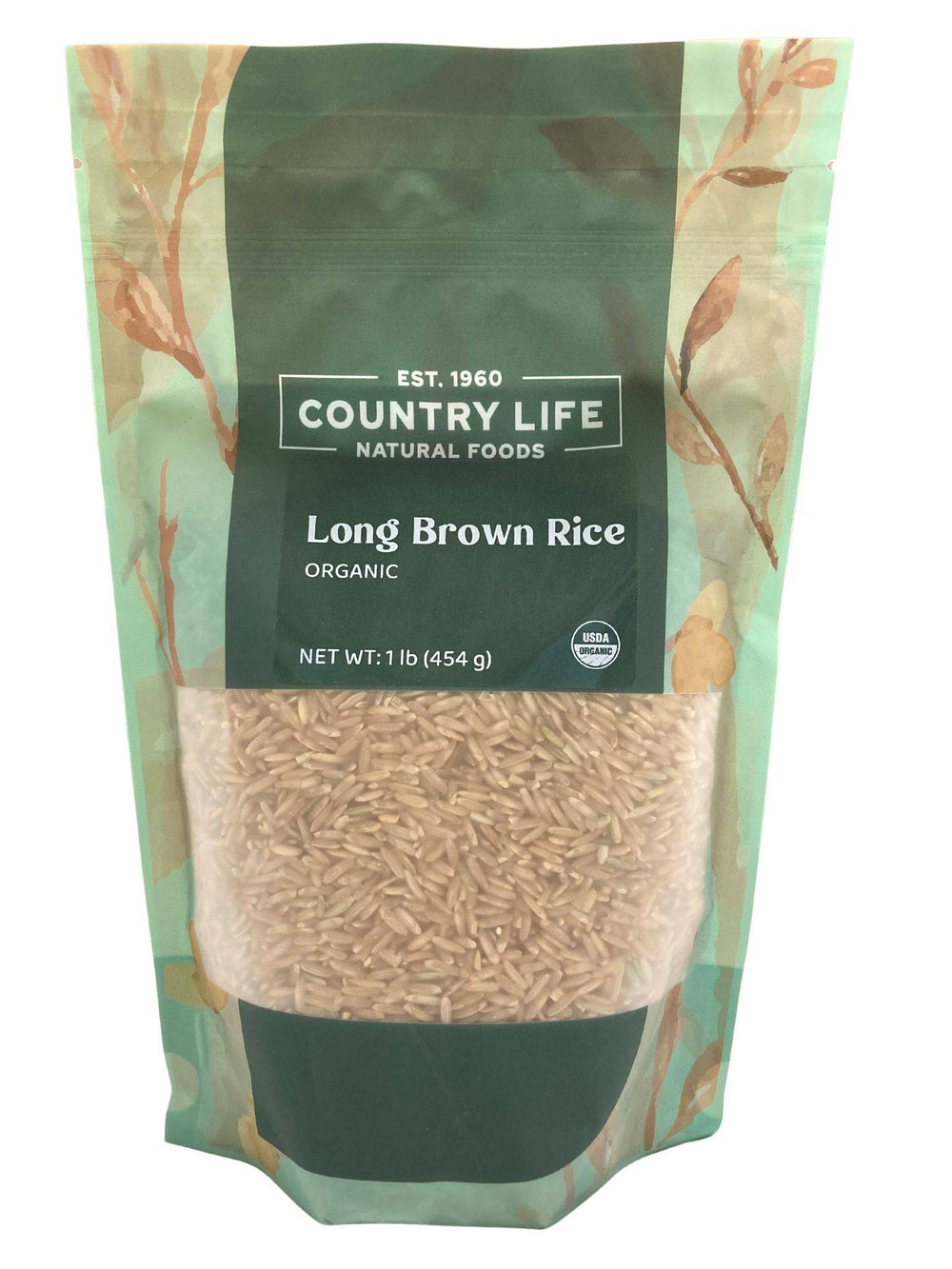 Long Rice, Brown, Organic, Lundberg - Country Life Natural Foods