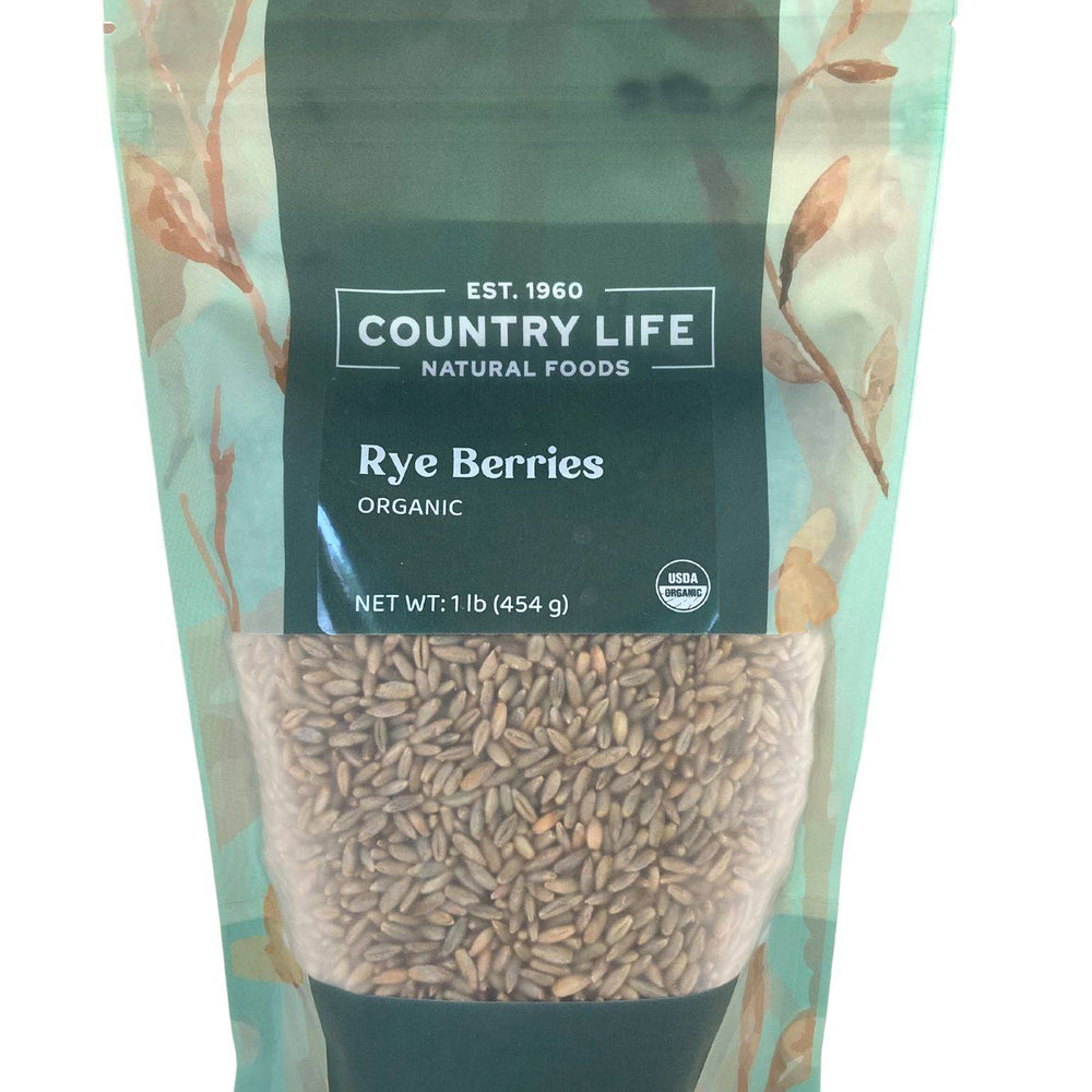 Organic Rye Berries - Country Life Natural Foods