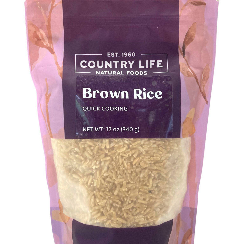 Brown Rice, Quick Cooking (8 Min) - Country Life Natural Foods