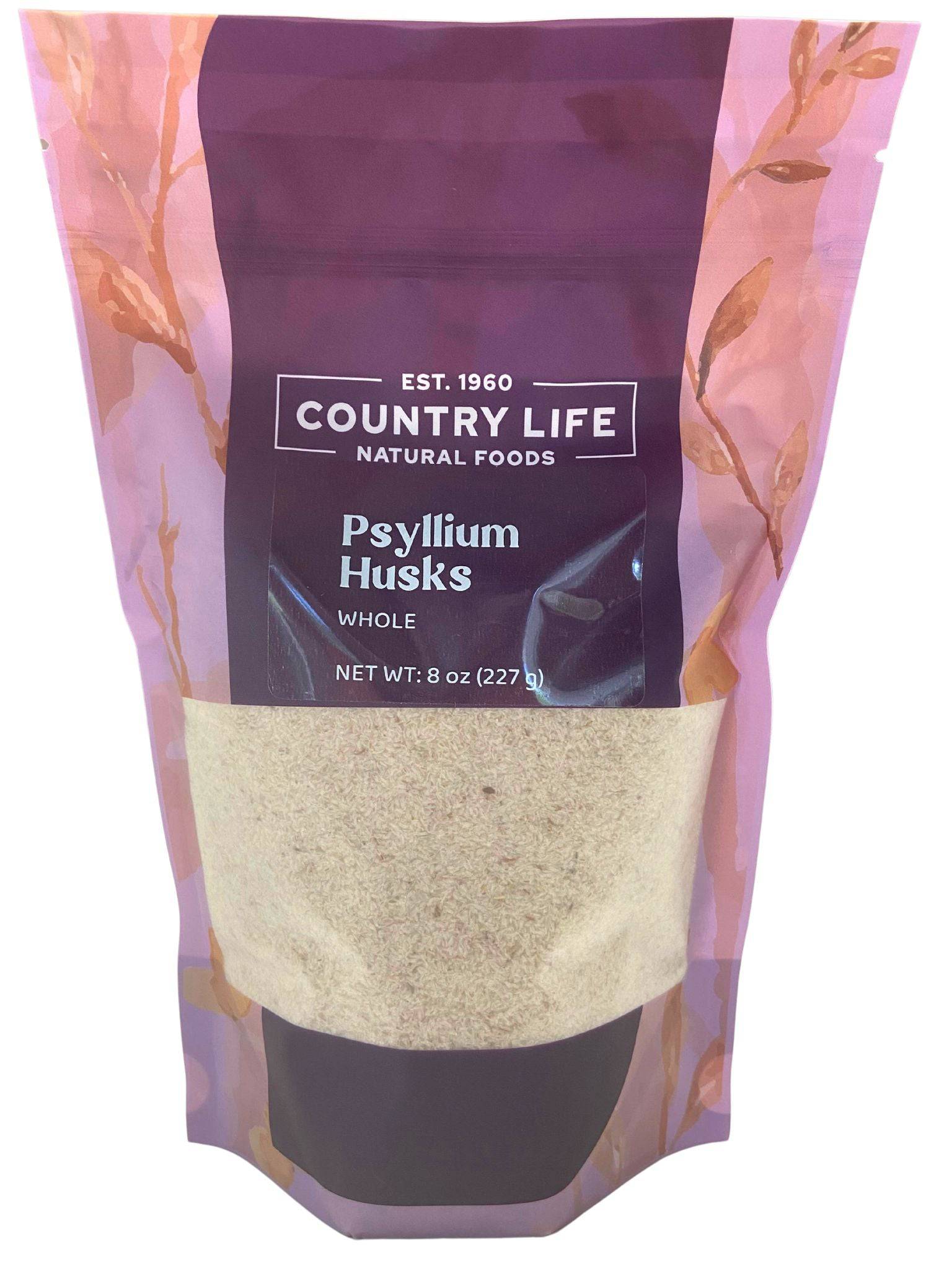 Psyllium Husks, Whole, Egg Replacers & Binders - Country Life Natural Foods