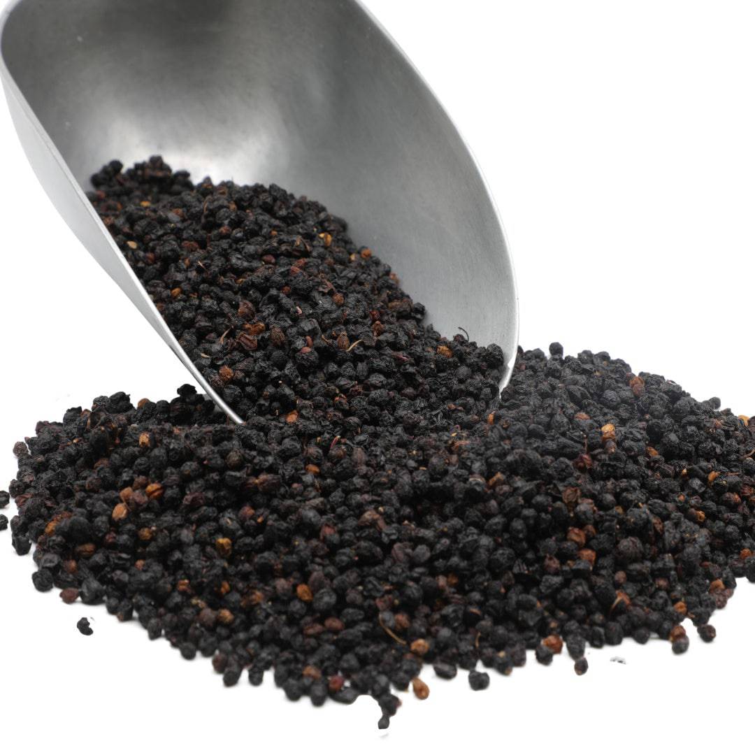 Elderberries, Organic, Dried Fruit - Country Life Natural Foods