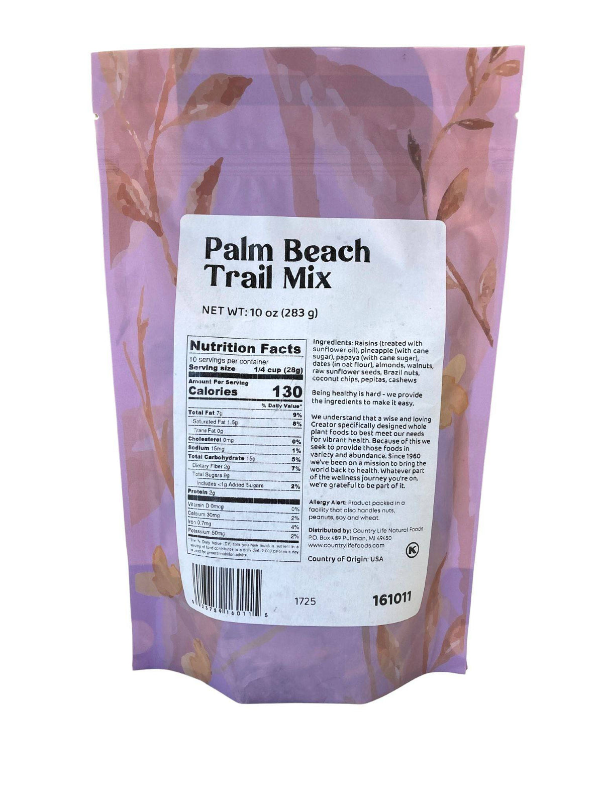Palm Beach Trail Mix, Trail Mix - Country Life Natural Foods