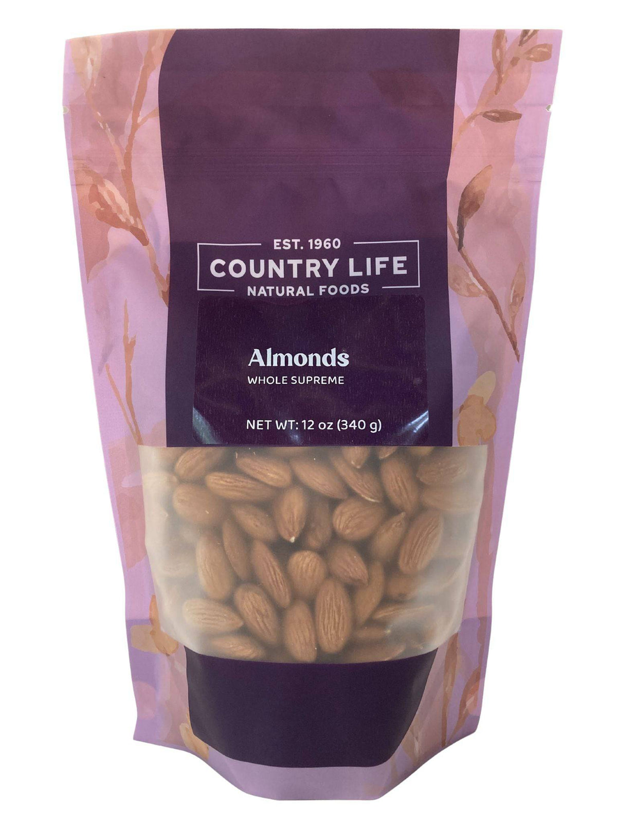 Almonds, Whole, Nuts - Country Life Natural Foods