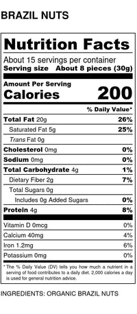 
                  
                    Brazil Nuts, Whole, Organic - Country Life Natural Foods
                  
                